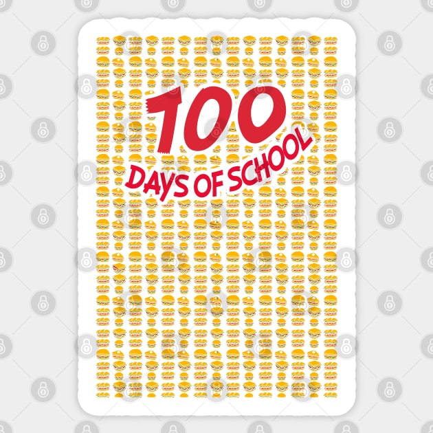 100 Days Of School Sticker by Amberstore